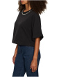 Embelished Semi Crop Tee