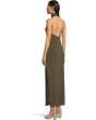 Halter Turtle Side Slit Gown