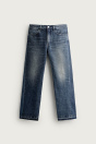 Zara ДЖИНСЫ ПРЯМОГО КРОЯ 2026 TANAKA NY TYO LTD. Средне-синий
