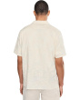 Embroidered Floral Short Sleeve Cabana Shirt