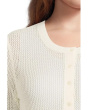 Long Sleeve Button Front Open Knit Sweater