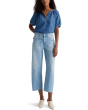 Hattie High-Rise Crop Barrel in Sunrise
