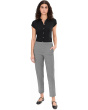 Kayla Mid-Rise Pull-on Trouser 28" Inseam
