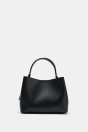 Zara Черная СУМОЧКА С ПЛЕТЕНОЙ РУЧКОЙ