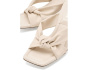 Knotted Heeled Sandal