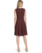 Sleeveless Plaid Aline