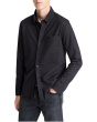 Wool Plaid Long Sleeve Shirt