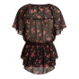Ted Baker Мягкий тканый топ с баской