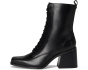 Safina Lace Up Block Heel Combat Bootie