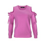 VERO MODA Фирменный пуловер M. с вырезами, розовый