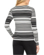 Long Sleeve Boat Neck Knit Top
