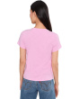 Short Sleeve Back Seam Crew Neck