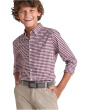 Skysail Gingham Performance Cotton Shirt (Toddler/Little Kid/Big Kid)
