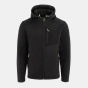 Dunlop Мужская гибридная флисовая рабочая куртка Hi-Vis Softshell с длинным рукавом