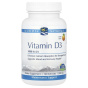 Nordic Naturals, Витамин D3, апельсин, 25 мкг (1000 МЕ), 120 мягких таблеток