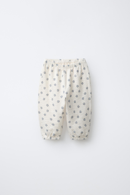 Zara БРЮКИ С РИСУНКОМ КРОЛИКА 503701161-712-1