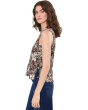 Side Tie Smocked Tank