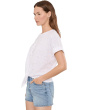 Eyelet All Day Tie Tee