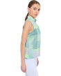 Mad Plaid Sleeveless Print Top
