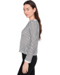 Petite Zigzag Knit Top
