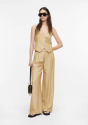 Stoffhose 84W0_ocker Tapered