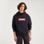 Levis Мужская толстовка с капюшоном в непринужденном графическом стиле