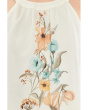 High Neck Sleeveless Blouse