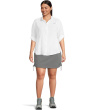 Plus Size All Seasons Ruched Skort