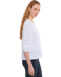 Mixed Signals - Knit Woven Combo Top With Balloon Sleeves