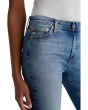 Mari Mid-Rise Slim Straight Crop Jeans in 13 Years Reign