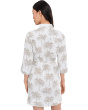 Palm Banks 3/4 Sleeve Shift Dress
