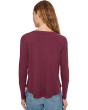 Long Sleeve Dropped Armhole Oversized Top