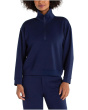 Plush Comfor Half Zip Popover Long Sleeve Sweater