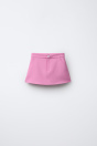Zara Юбка С ЮВЕЛИРНОЙ ПУГОВИЦЕЙ 498624800-902-7