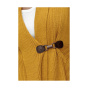 Joe Browns Фирменный кардиган M. С воротником-шарфом горчично-желтого цвета