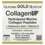 California Gold Nutrition, CollagenUP®, гидролизованные пептиды морского коллагена с гиалуроновой кислотой и витамином C, с нейтральным вкусом, 10 пакетиков по 5 г (0,18 унции)