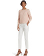Stretch Cotton Blend Pants