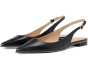 Claire Leather Skimmer