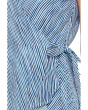 Coastal Shores Wrap Midi Dress