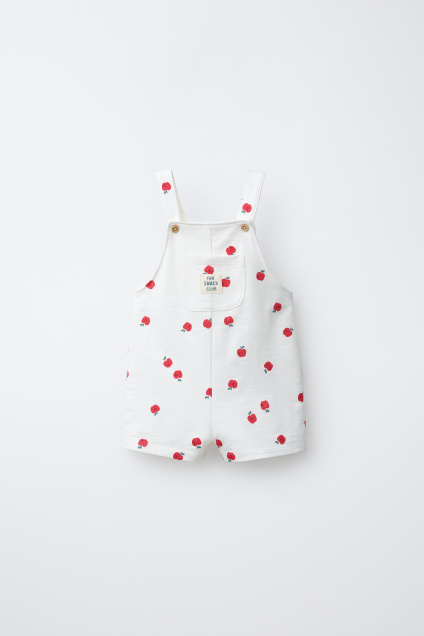 Zara Короткий КОМБИНЕЗОН С ЯБЛОКАМИ 511478202-251-6