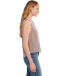 Ava Gauze Button Tank