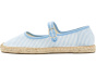 Seersucker Mary Jane Espadrille