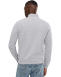 High Neck Zipped Fleece Sweatshirt