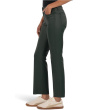 Kelsey High-Rise Ankle Flare With Raw Hem