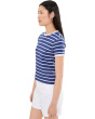 Baby Tee Perfect Crew Neck in Stripe