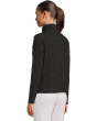 Heathered Knit Long Sleeve Layering Piece