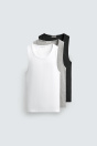 Zara БАЗОВЫЕ МАЙКИ ИЗ 3 УПАКОВОК 538604712-888-2