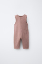 Zara ДЛИННЫЕ ОДНОТОННЫЕ КОМБИНЕЗОНЫ 495716437-626-1