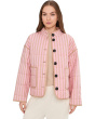 Box Quilted Jacket With Patch Pockets