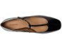 The Mylie T-Strap Flat in Leather